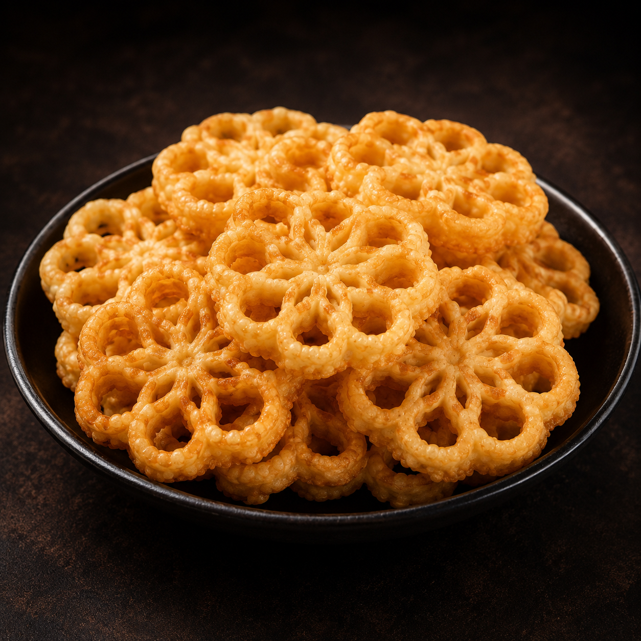Rose cookies - Eggless